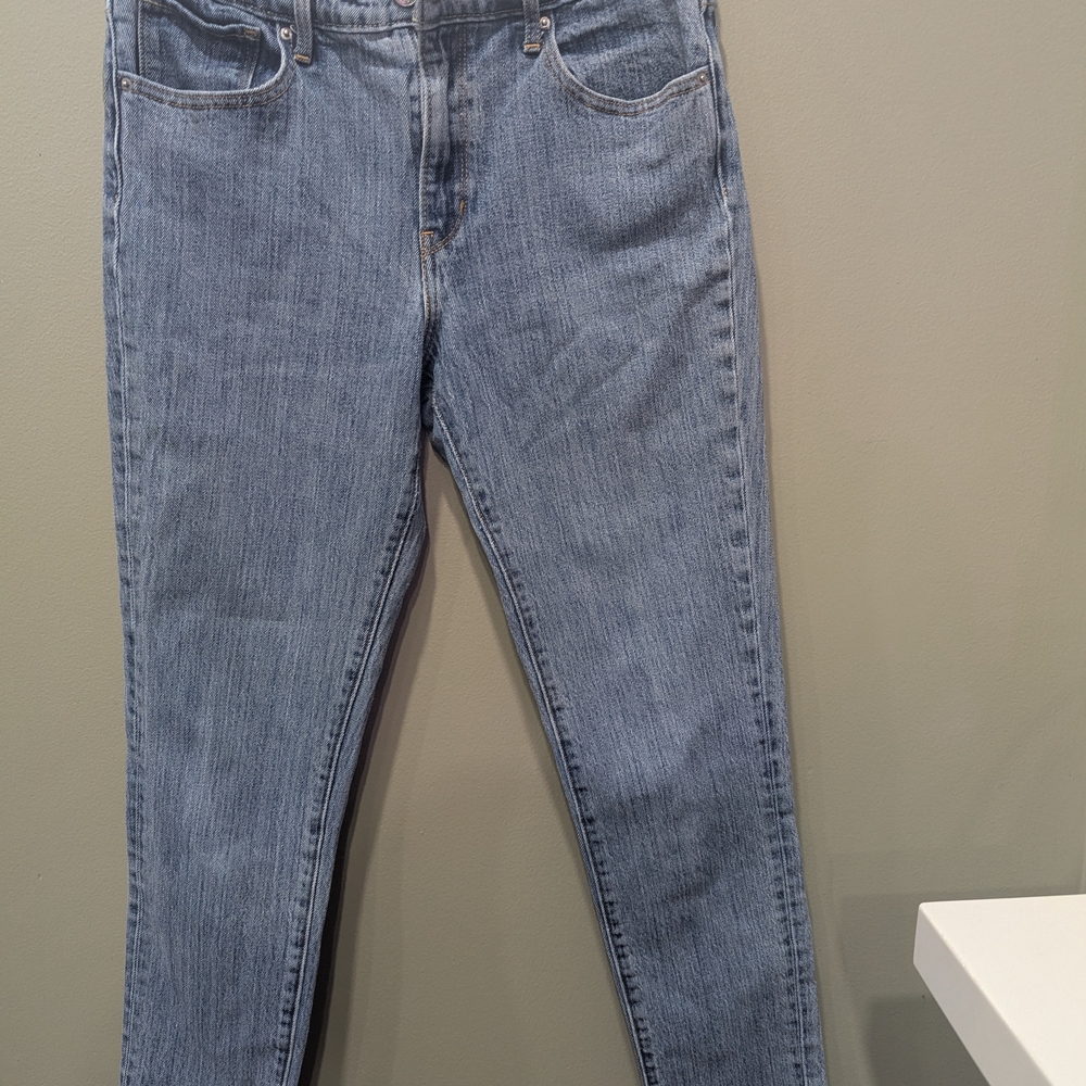 Levi's Light Blue Straight Leg Jeans for Women - Picture 2 of 6